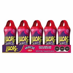 Lucas muecas cereza 10pz,