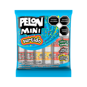 Mini pelon pelo rico surtido 18pz