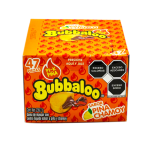 CHICLE BUBBALOO PIK PIÑA 47 PZS