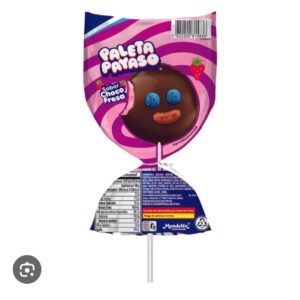 Mini paleta payaso sabor choco Fresa