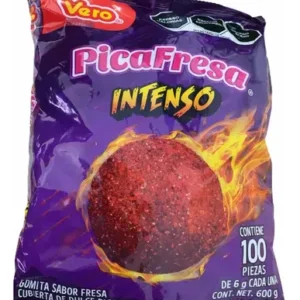 Pica Fresa fuego intenso 100pz