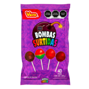 Bombas surtidas 40 unidades